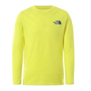 THE NORTH FACE • Yellow Long Sleeve Performance Vapor Wick Shirt